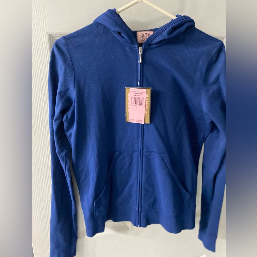 NWT Juicy Couture Hooded zip up jacket